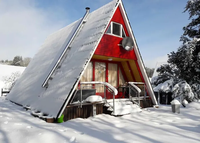 Ferienhaus Eifeler Finnhaus Mit Sauna, Mühlenberg 13 Dockweiler